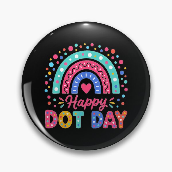 Item preview, Happy Dot Colorful Rainbow Polka Dot Boys Girls Kids Teacher designed and sold by carmella-eppers.