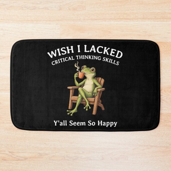 Item preview, Wish I Lacked Critical Thinking Skills Y'all Seem So Happy designed and sold by LounisArt.