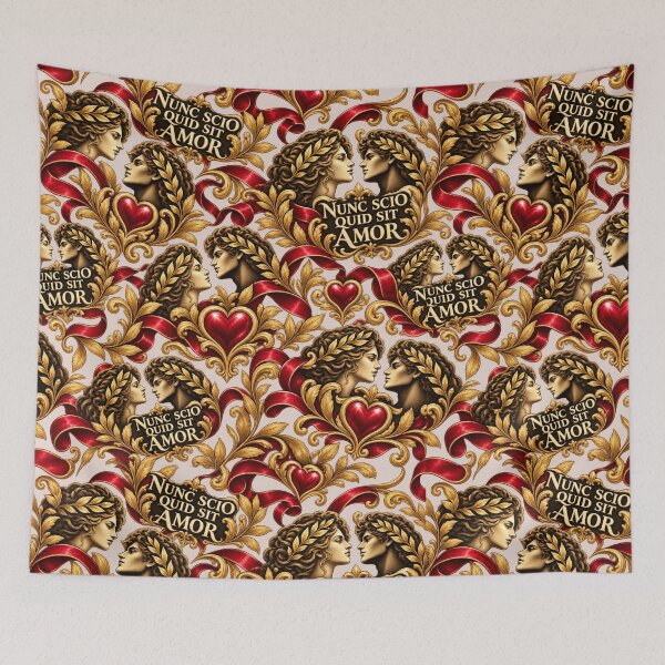 Item preview, Nunc Scio Quid Sit Amor – Classical Romantic Heart designed and sold by MetaModel Editions.