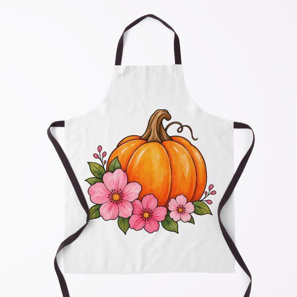 Item preview, Pumpkin with Flowers designed and sold by GraphicsClub.