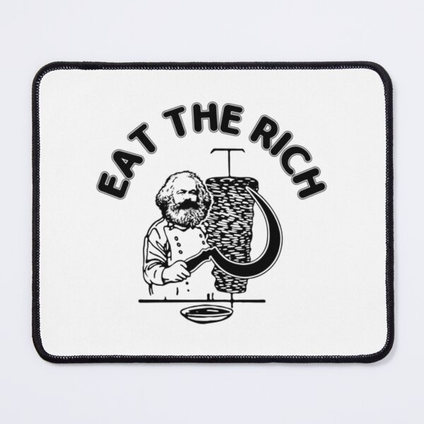 Item preview, Eat The Rich Doner Dner Kebab Karl Marx Socialist Hasan Piker designed and sold by gilm-ori.