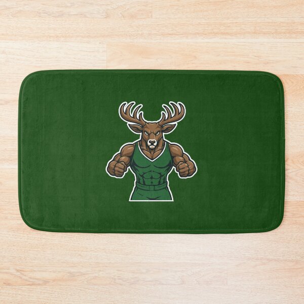 Item preview, Basketball, milwaukee, deer, bucks, fan, vintage, grunge, sport, green Oversized  designed and sold by GrimmStor.
