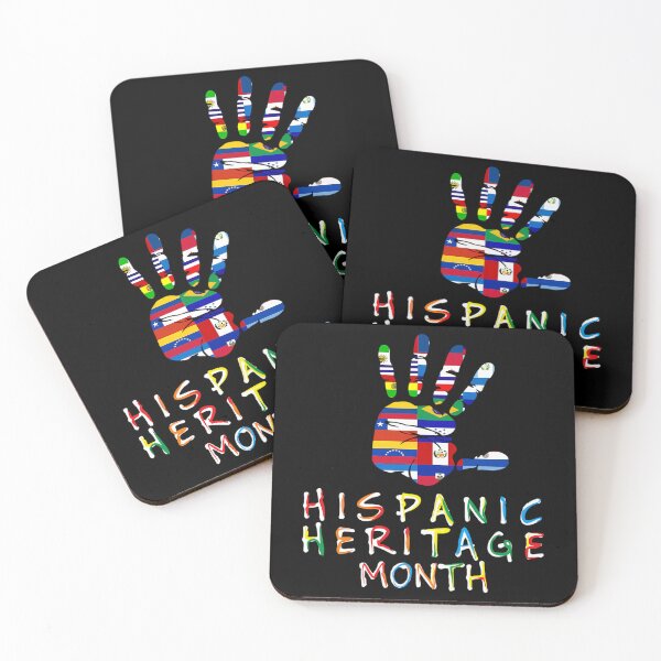 Item preview, Hispanic Heritage Month All Latin Countries Flags Hand Print Pride designed and sold by tyree-boston.