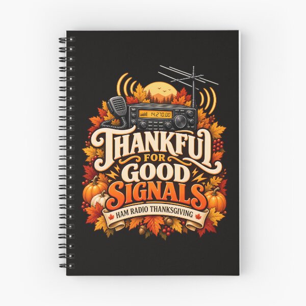 Item preview, Ham Radio Thanksgiving – Thankful for Good Signals designed and sold by MiSuPa Studio.
