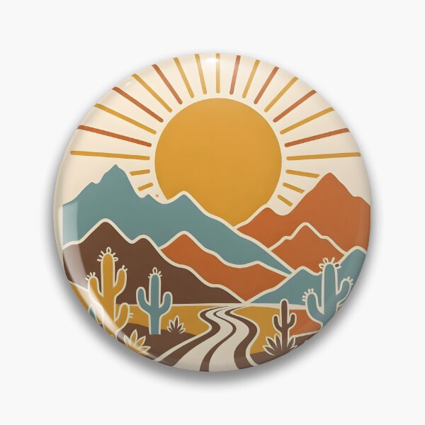 Item preview, Desert Sunset Mountain Road designed and sold by Herodestroyer.