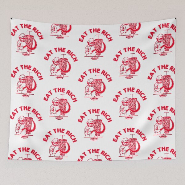 Item preview, Eat The Rich Doner Dner Kebab Karl Marx Socialist Hasan Piker designed and sold by gilm-ori.