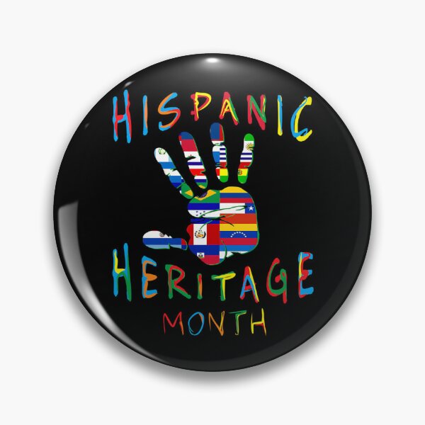 Item preview, Hispanic Heritage Month Hand All Countries Flags designed and sold by tyree-boston.