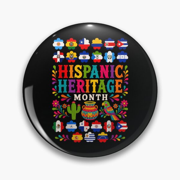 Item preview, Hispanic Heritage Month Hispanic Latino Countries designed and sold by tyree-boston.