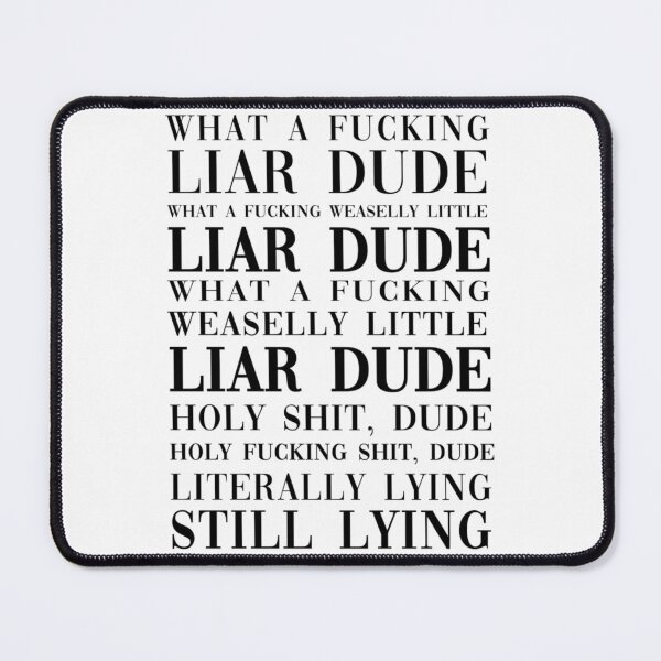 Item preview, Hasan Piker - What A Liar Dude Vogue Sign Typography designed and sold by gilm-ori.