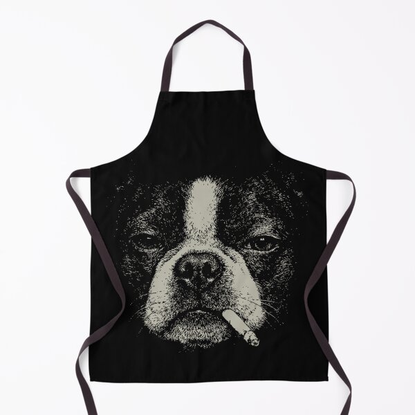 Item preview, Smoking Boston Terrier Dog Rebel Pet Lover Owner designed and sold by ZadehsiGG.