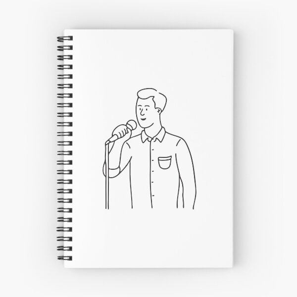 Item preview, A singer performing with a microphone in a studio designed and sold by rasagamastore.