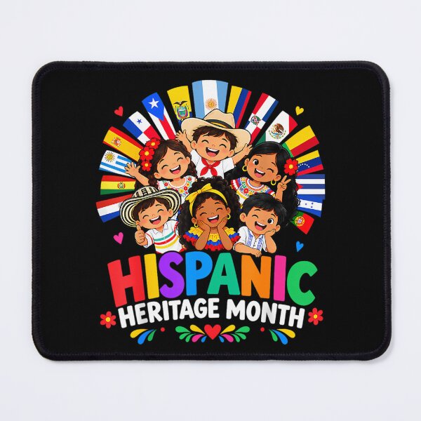Item preview, Hispanic Heritage Month Latino Countries Flags Boy Girl Kids designed and sold by tyree-boston.