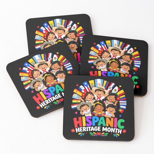 Item preview, Hispanic Heritage Month Latino Countries Flags Boy Girl Kids designed and sold by tyree-boston.