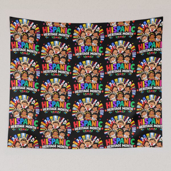 Item preview, Hispanic Heritage Month Latino Countries Flags Boy Girl Kids designed and sold by tyree-boston.