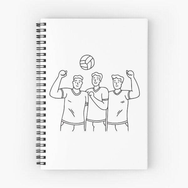 Item preview, A group of players celebrating a point in volleyball designed and sold by rasagamastore.