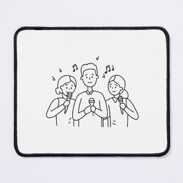Item preview, A group of singers rehearsing vocal harmonies designed and sold by rasagamastore.