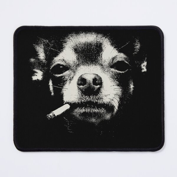 Item preview, Chihuahua Smoking Dog Pet Owner Humor designed and sold by ZadehsiGG.