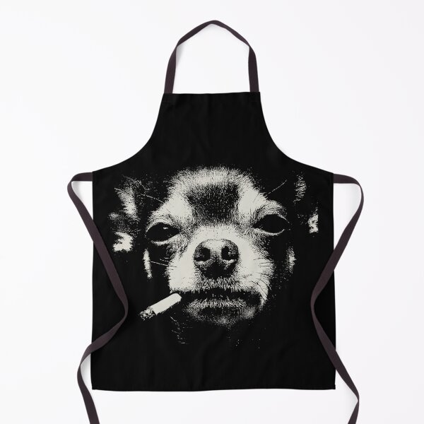 Item preview, Chihuahua Smoking Dog Pet Owner Humor designed and sold by ZadehsiGG.