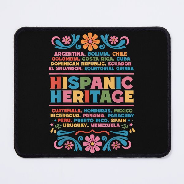 Item preview, Hispanic Heritage Month Rainbow Latino Country Flags Heart designed and sold by tyree-boston.