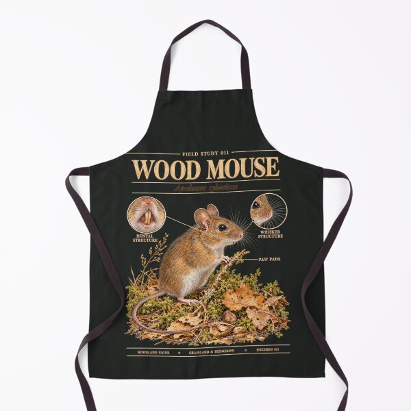 Item preview, Wood Mouse Scientific Illustration Natural History Study designed and sold by CalmCapy Co.