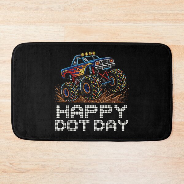 Item preview, Happy Dot Day Polka Dot Monster Truck Art For Boys Kids designed and sold by carmella-eppers.