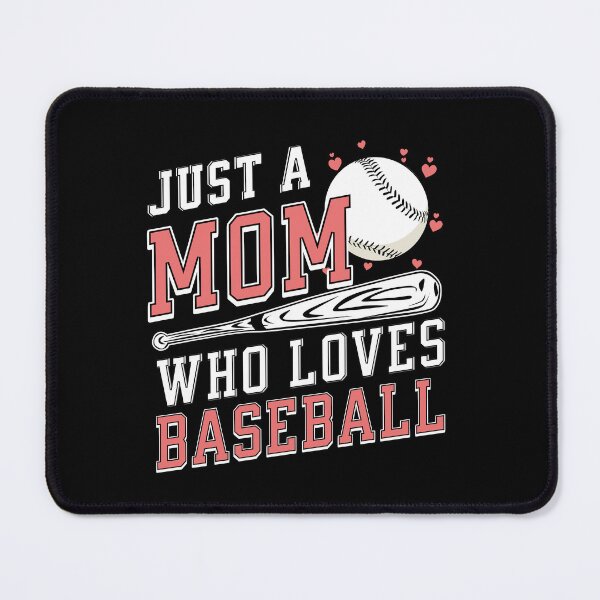 Item preview, Just a mom who loves baseball designed and sold by Morcawork.