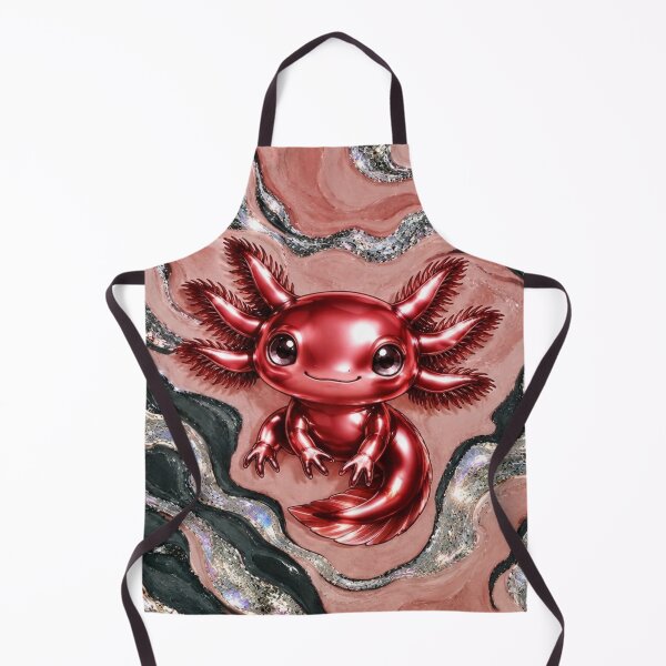 Item preview, Cherry Axolotl on Glossy Marble designed and sold by Axokris.