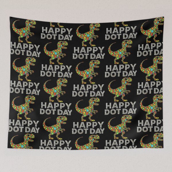 Item preview, Happy Dot Day Polka Dot T-Rex Dinosaur Kids designed and sold by carmella-eppers.