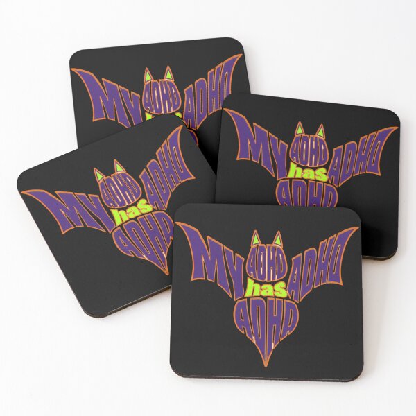 Item preview, My ADHD has ADHD Funny ADHD Halloween Bat designed and sold by T-version.