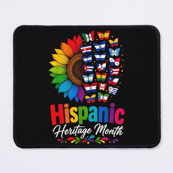 Item preview, Hispanic Heritage Month Sunflower Hispanic Countries Flags designed and sold by tyree-boston.