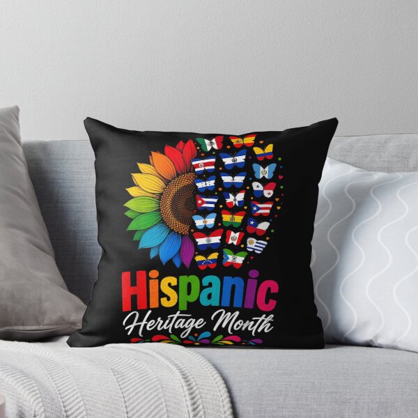 Item preview, Hispanic Heritage Month Sunflower Hispanic Countries Flags designed and sold by tyree-boston.