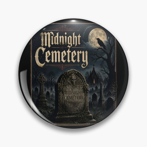 Item preview, Midnight Cemetery Wide Graveyard designed and sold by KristenosNehk.