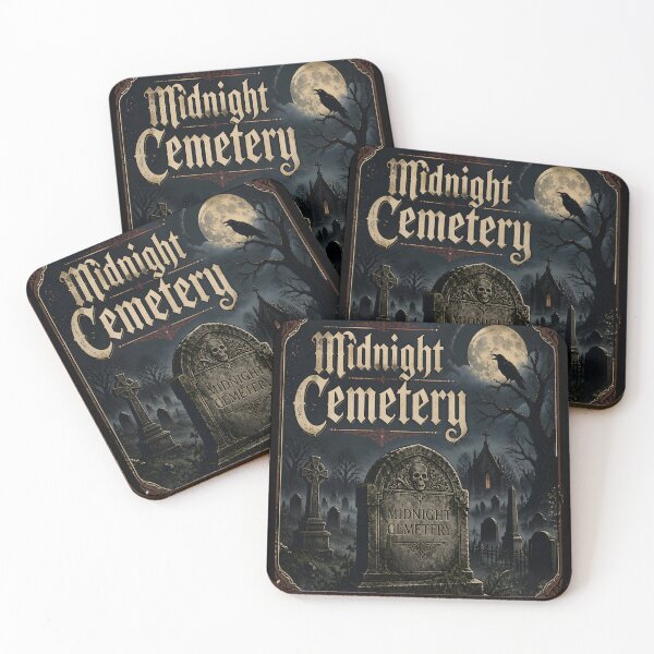 Item preview, Midnight Cemetery Wide Graveyard designed and sold by KristenosNehk.
