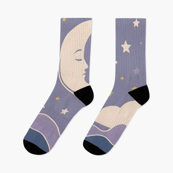 Item preview, Dreamy Crescent Moon Night Sky designed and sold by Herodestroyer.