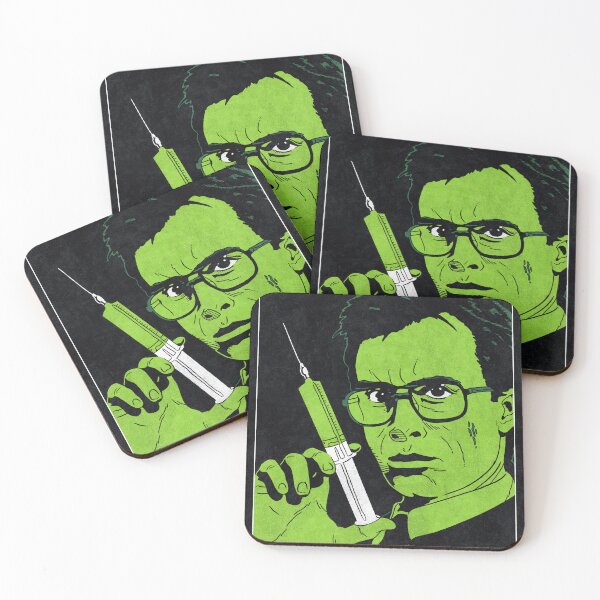 Item preview, HERBERT WEST - Re-Animator (Bichrome) designed and sold by FamousWeirdosRB.