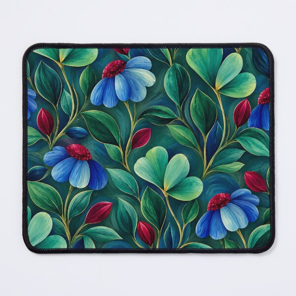 Item preview, Midnight Blue Botanical Garden Floral Design designed and sold by CJJRCollections.