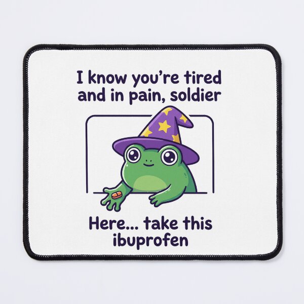 Item preview, I Know You're Tired And In Pain, Soldier Here... Take This Ibuprofen Empathy Design For Pain Warriors designed and sold by ZAbiriarto.