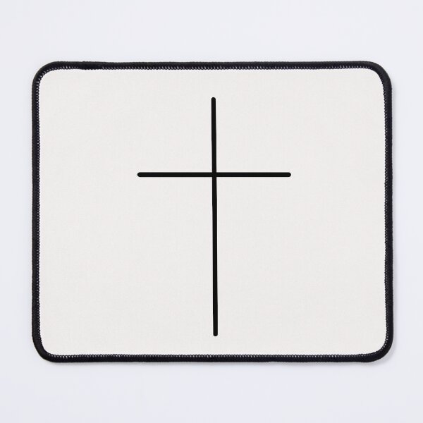 Item preview, Minimal Latin Cross Simple Christian Symbol Art designed and sold by Art&Fun.