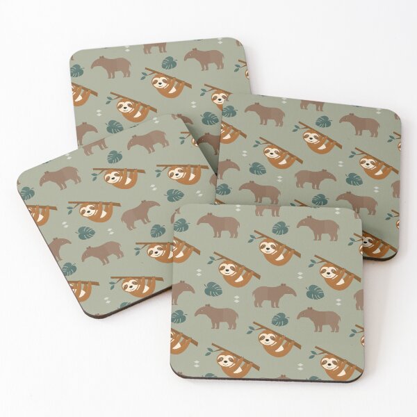 Item preview, Jungle adventures on green designed and sold by reneesillus.