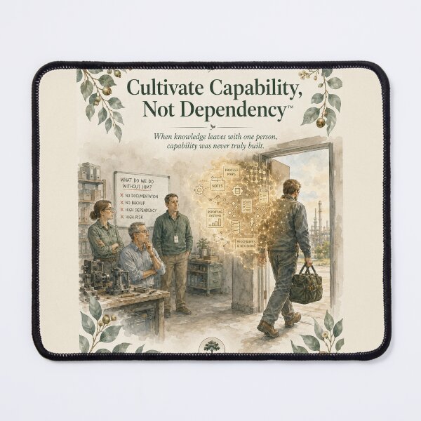 Item preview, Cultivate Capability Not Dependency designed and sold by TheMethod.