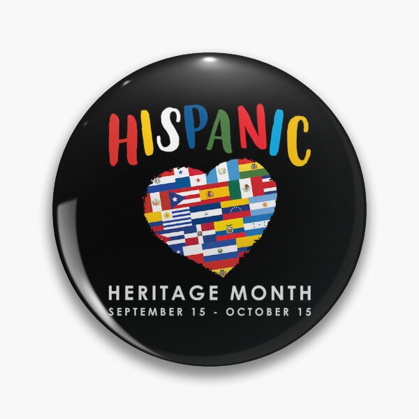 Item preview, Hispanic Pride Heart Heritage Month Design designed and sold by tyree-boston.