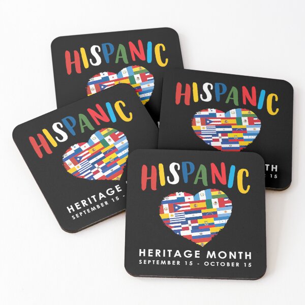 Item preview, Hispanic Pride Heart Heritage Month Design designed and sold by tyree-boston.