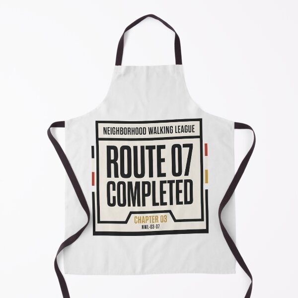 Item preview, Neighborhood Walking League Route 07 Completed Badge designed and sold by SplashTastic.