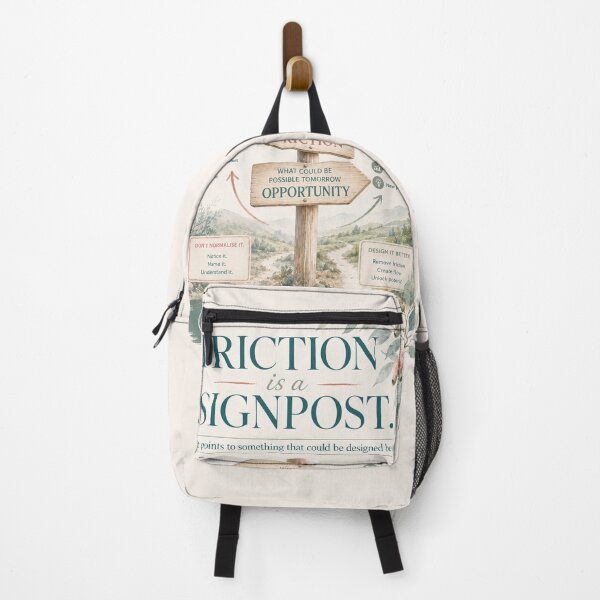 Item preview, Friction Is a Signpost designed and sold by TheMethod.