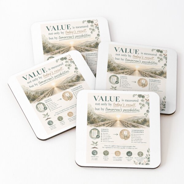 Item preview, Value Is Measured by Possibility designed and sold by TheMethod.