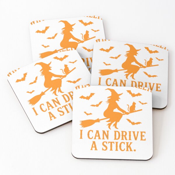 Item preview, Why Yes, Actually. I Can Drive A Stick. Halloween Witch Driving Humor designed and sold by ZAbiriarto.