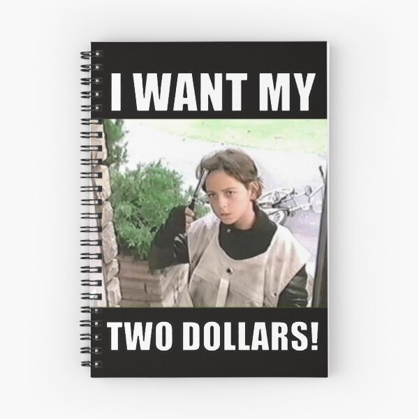 Item preview, Better Off Dead I Want My Two Dollars Vintage Funny Quotes designed and sold by Ruyctleg-store.