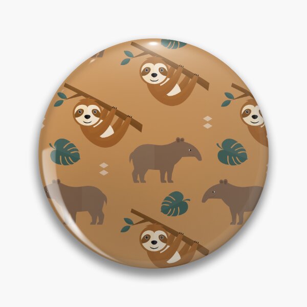 Item preview, Jungle adventures on brown designed and sold by reneesillus.