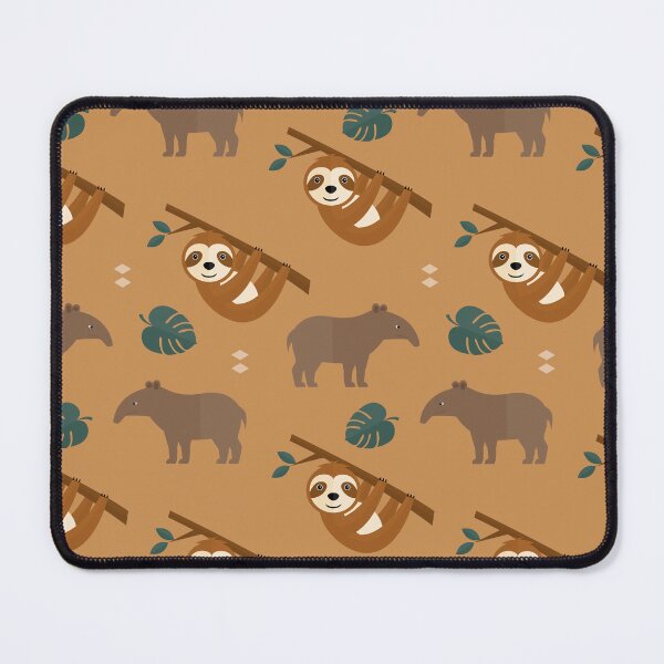 Item preview, Jungle adventures on brown designed and sold by reneesillus.