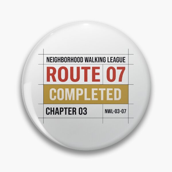 Item preview, Neighborhood Walking League Route 07 Spec Sheet Graphic designed and sold by SplashTastic.